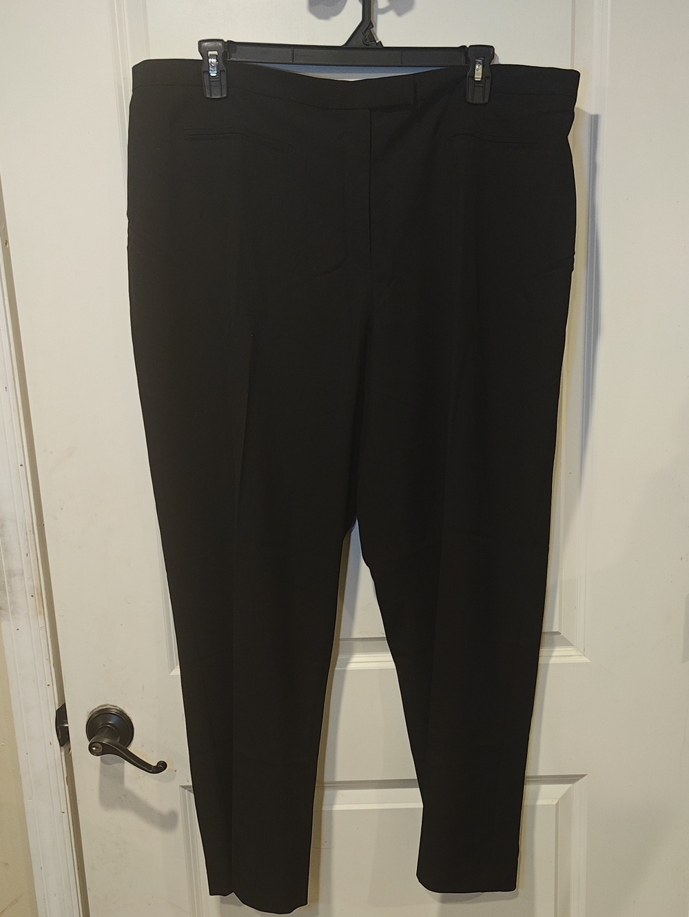 Ruby Rd. Black Men’s Dress Pants - Classic Straight Leg